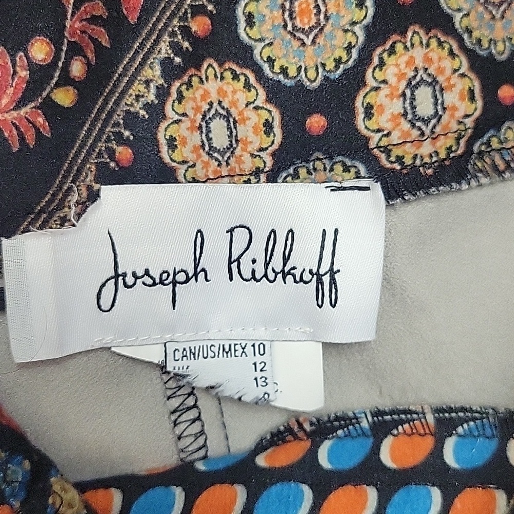 NWOT Joseph RIBKOFF Multi color Pants size 10 - Picture 8 of 11